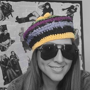 Crochet Boina-Upcycled